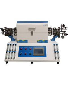 1200°C 4-Tube 3-Zone Split Tube Furnace